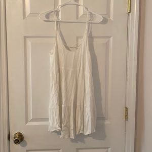 White basic dress